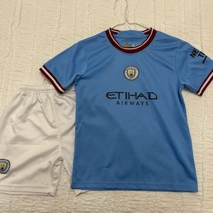 Youth Haaland jersey set